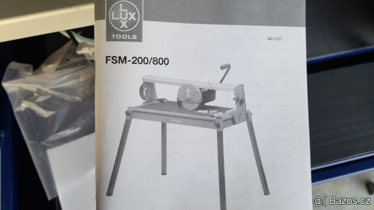 Elektrická radiální řezačka obkladů a dlažby Lux Tools FSM 2 - 4