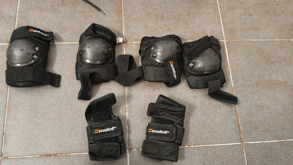 Kolečkové brusle + Chrániče - 4