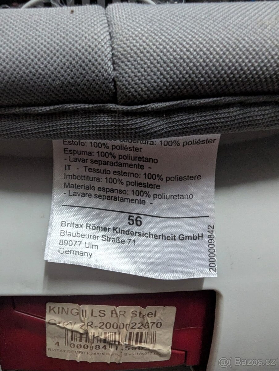 Britax römer autosedačka - 4