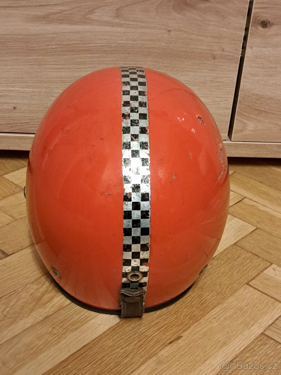 Přilba na veterána, retro přilba- JAS PARDUBICE- malá - 4