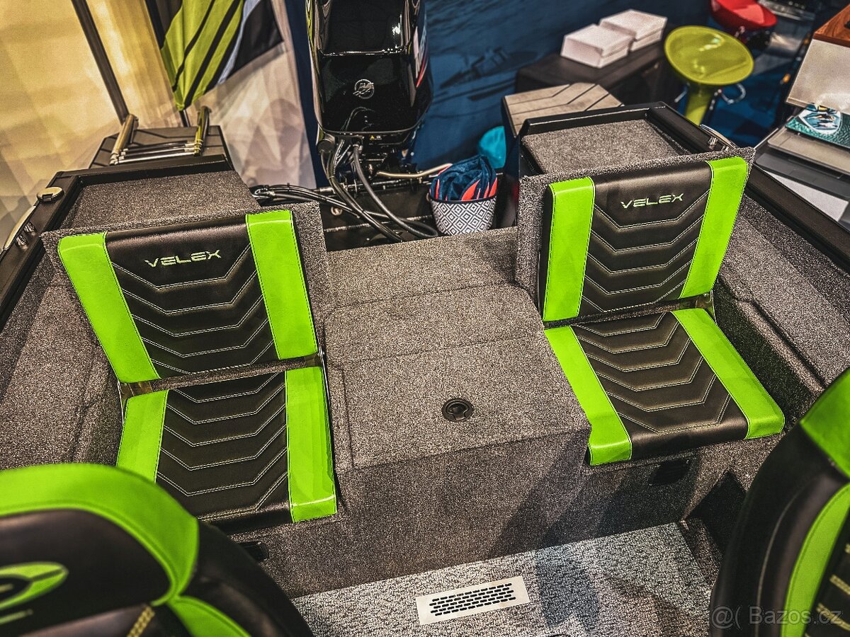 NOVÁ motor. loď Velex 535 + Mercury F 60 - 4