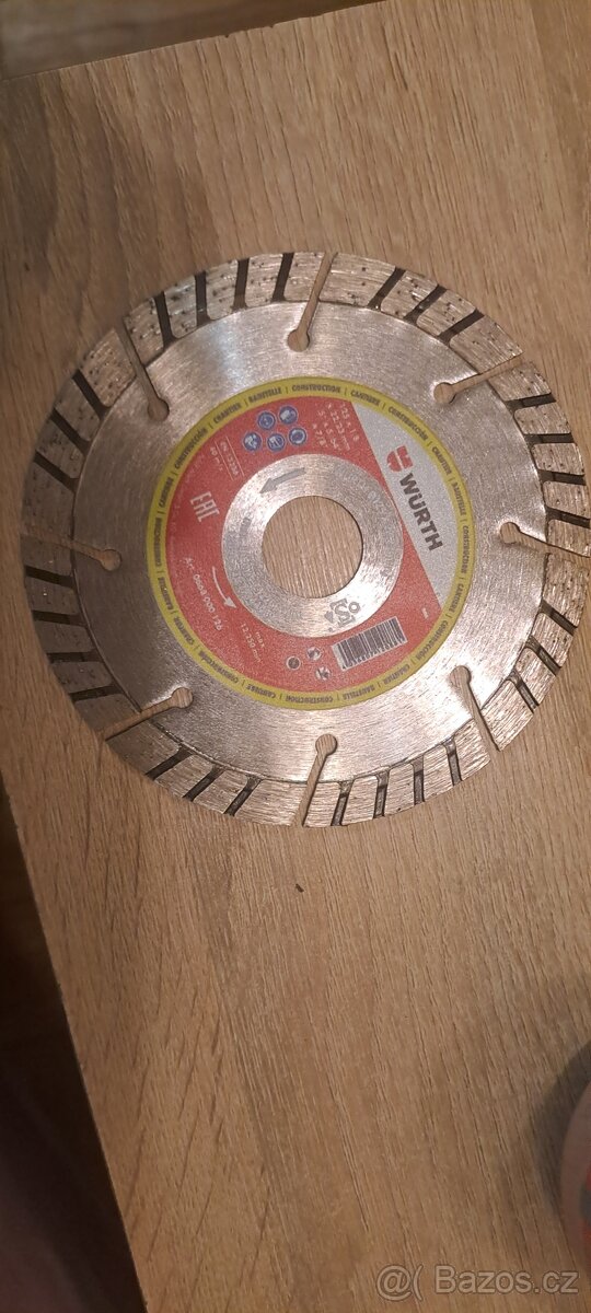 Diamantový kotouč Wurth 125mm - 4