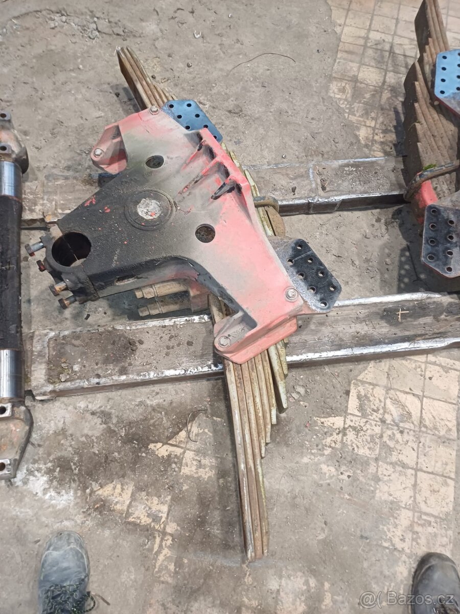 Man F2000 8x4 - komponenty podvozku - 4