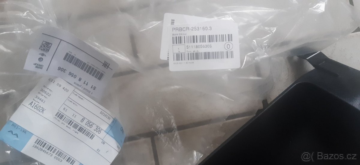 BMW X5 r.v.2014 kryt vzduchového kanálu - 4