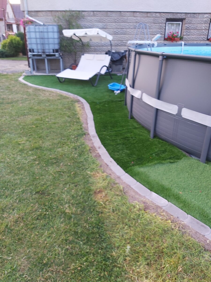 Prodám umělý trávník, travní koberec. ZELENÝ UŽ NENÍ - 4