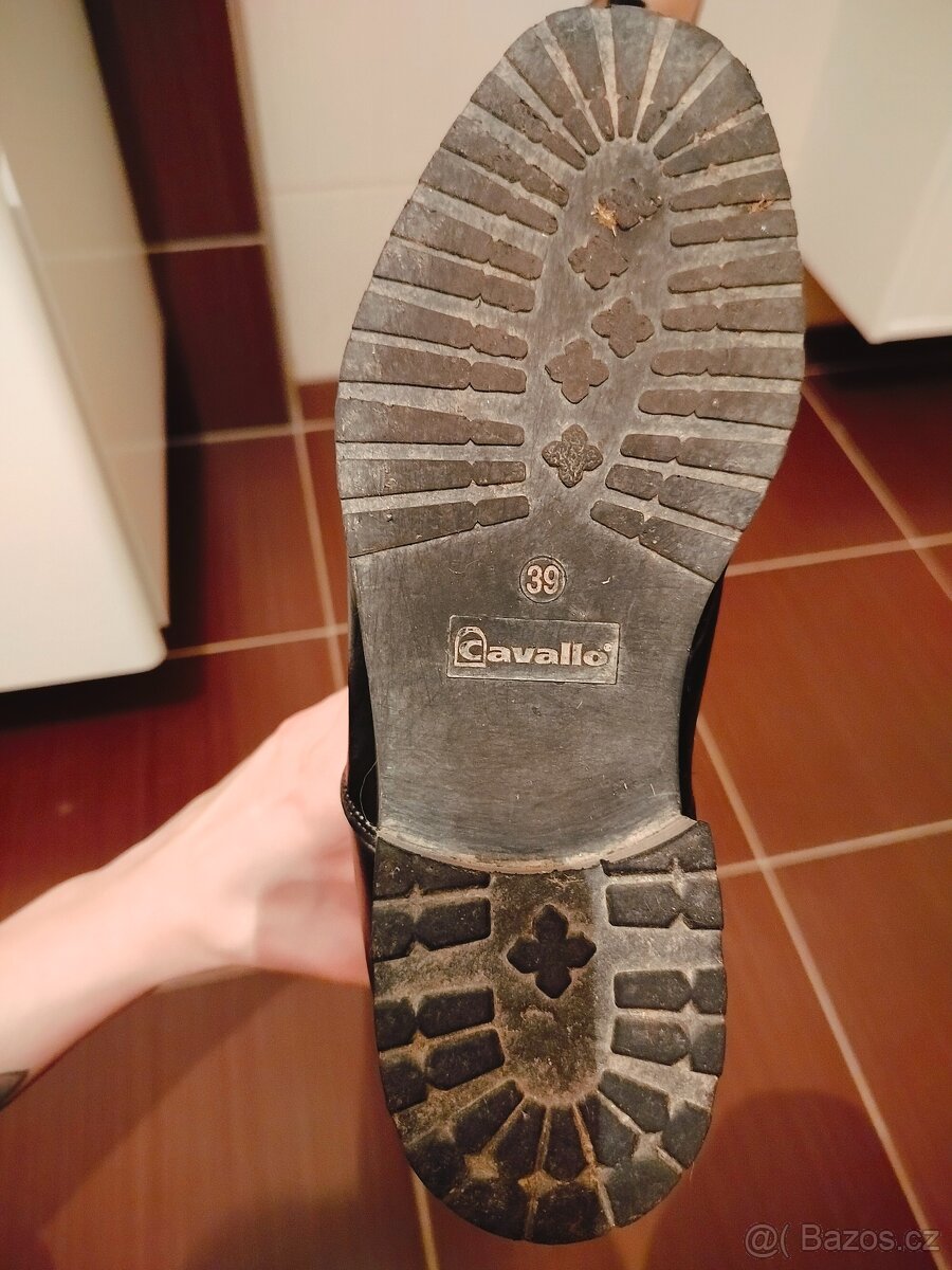 Vysoké jezdecké boty - 4