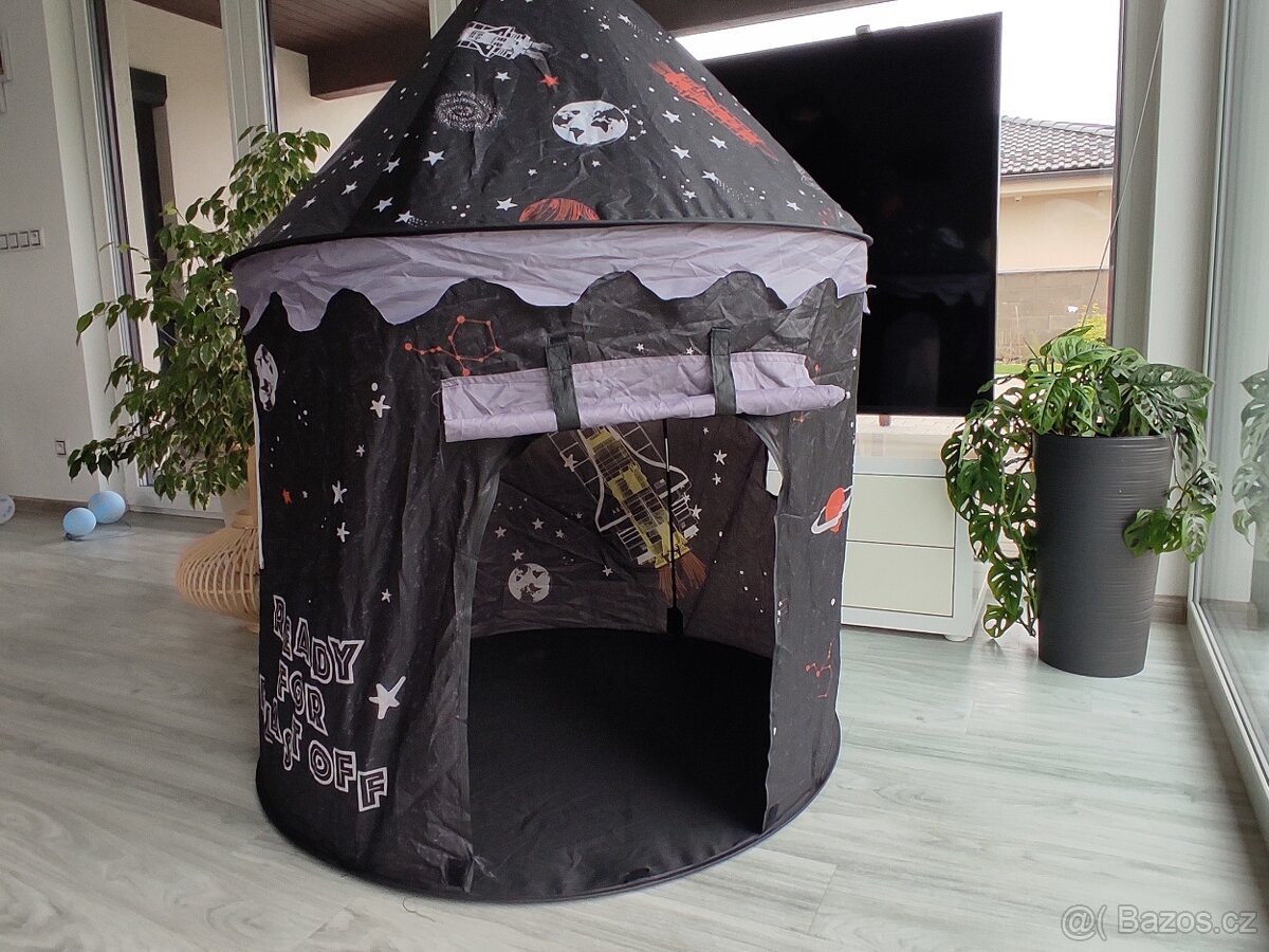 Dětský stan na hraní, stan do pokoje - 4