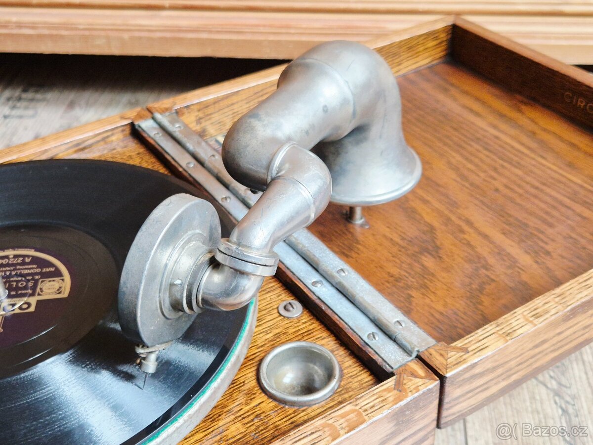 Starožitný gramofon Cirola Phonograph Corp., 1920 - 4