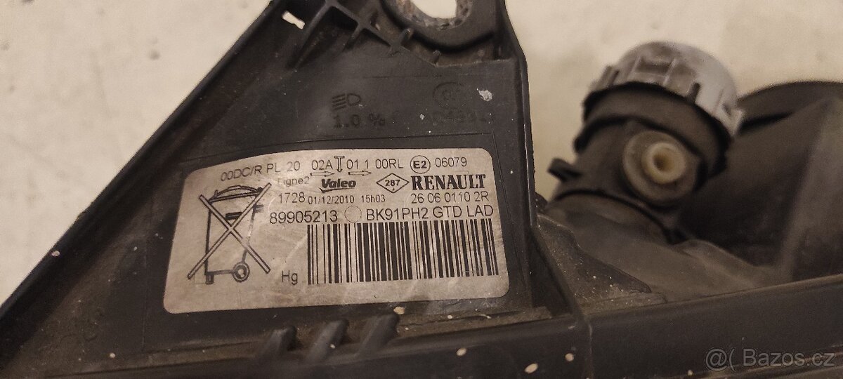 Levý xenon Renault Laguna III (2010 - 2015) - 4
