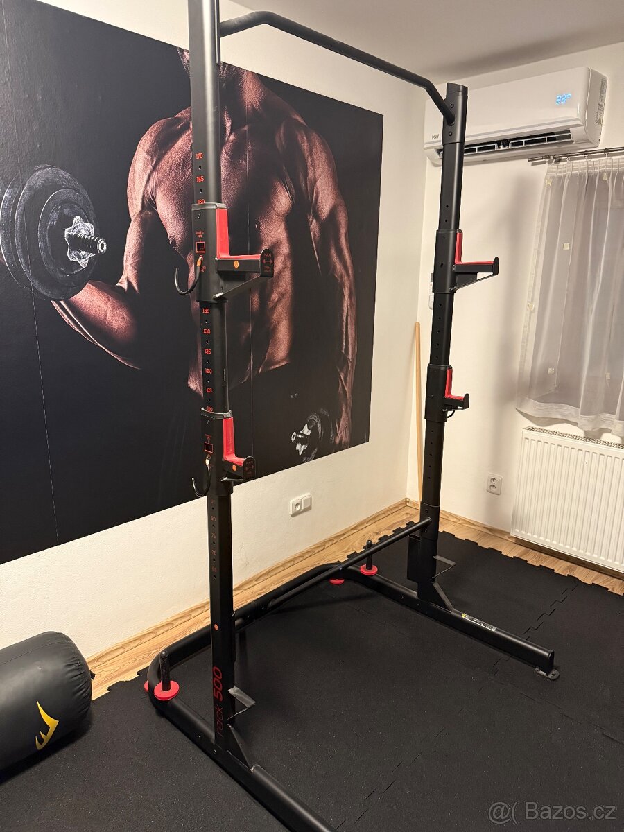 Posilovací věž Rack 500 + lavice a příslušenství - 4
