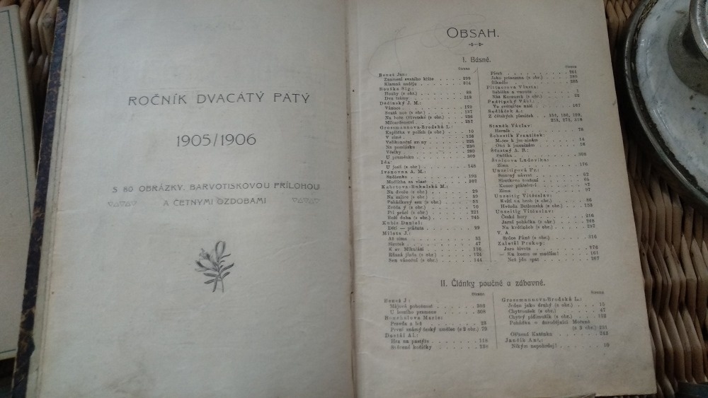 Staré knihy orig.1905 + starož.savé hladítko inkoust.podpisů - 4