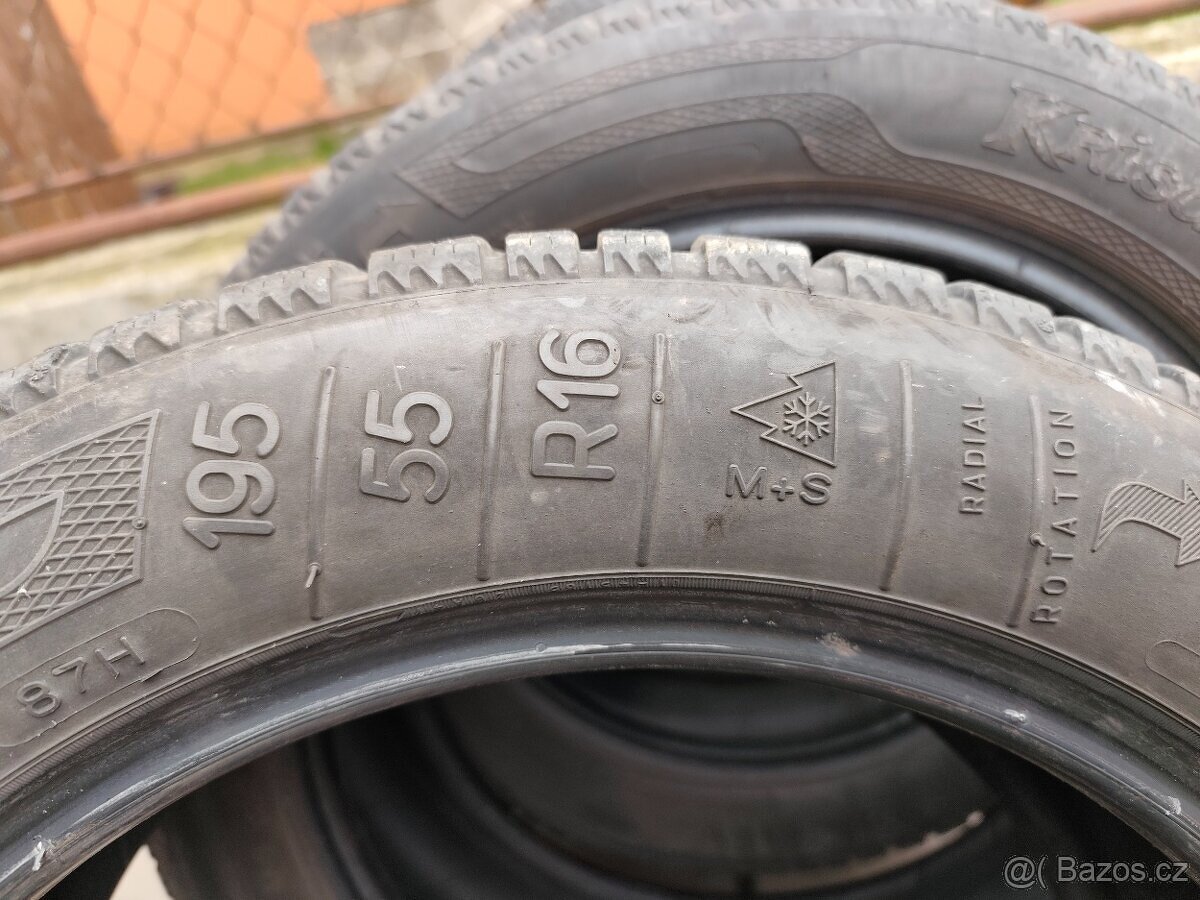 Sada zimních pneu 195/55 R16 - 4