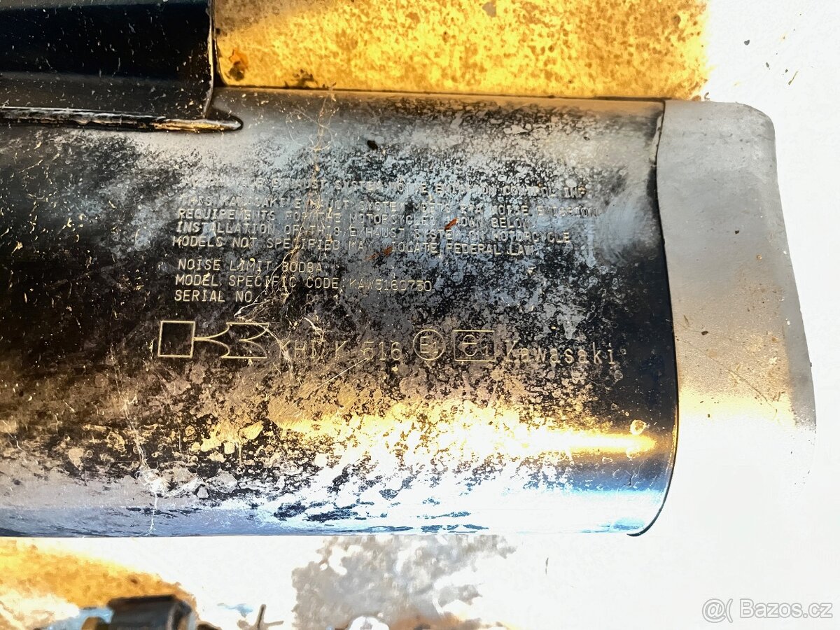 výfuk Kawasaki Z750 2007-2012 - 4