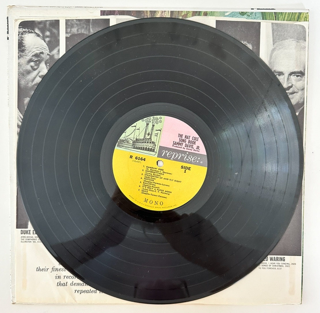 The Nat King Cole Song Book - SAMMY DAVIS (LP) - 4