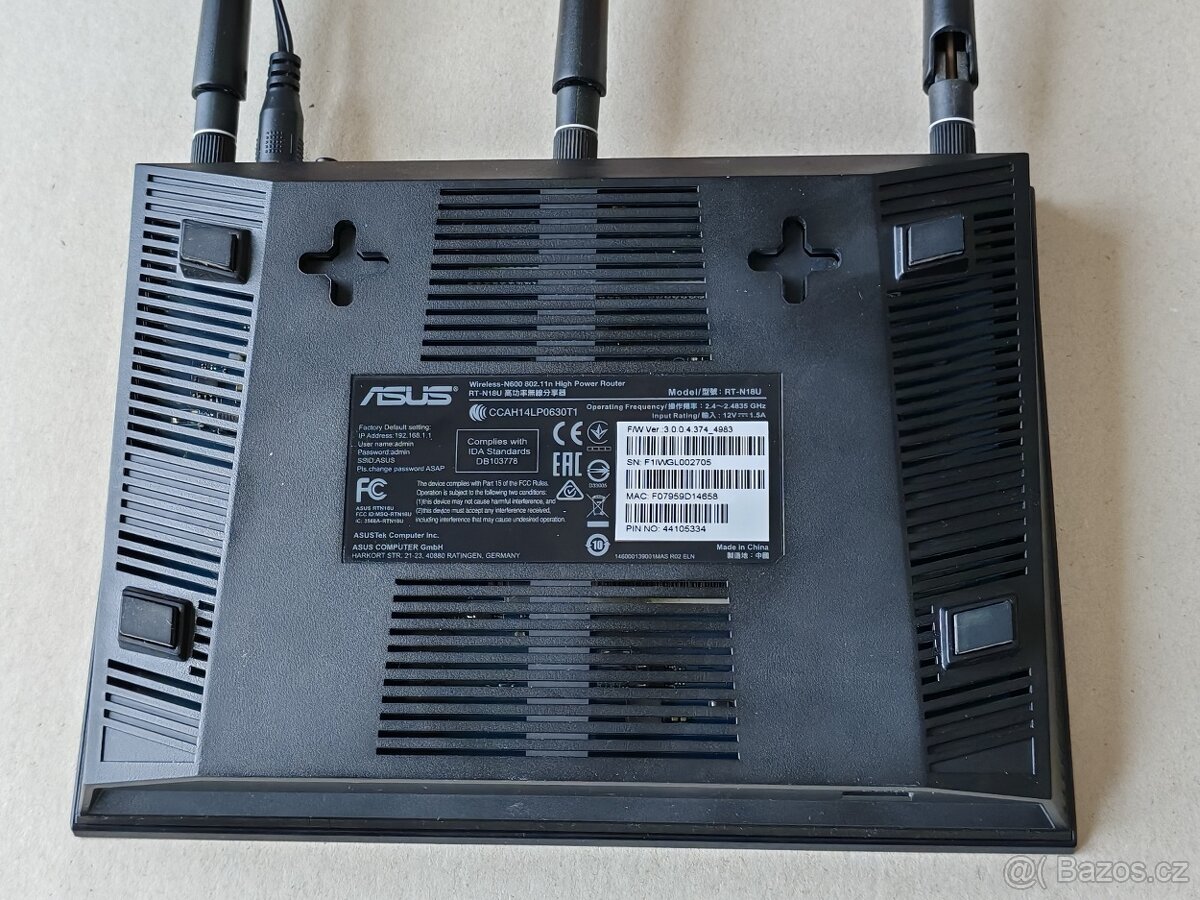 Wi-Fi router Asus RT-N18U - 4