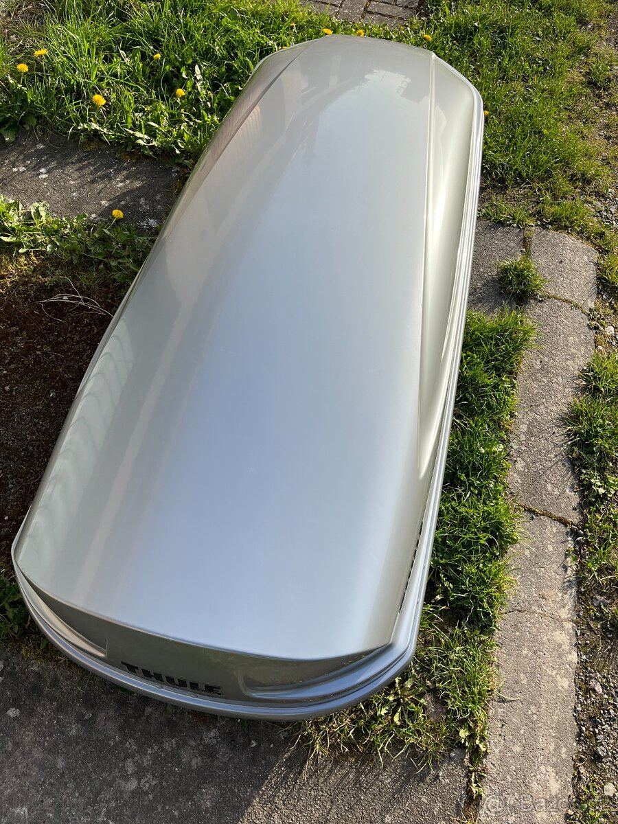THULE ATLANTIS 780 STŘEŠNÍ BOX,RAKEV,STŘÍBRNÝ,RYCHLOUPÍNÁNÍ - 4