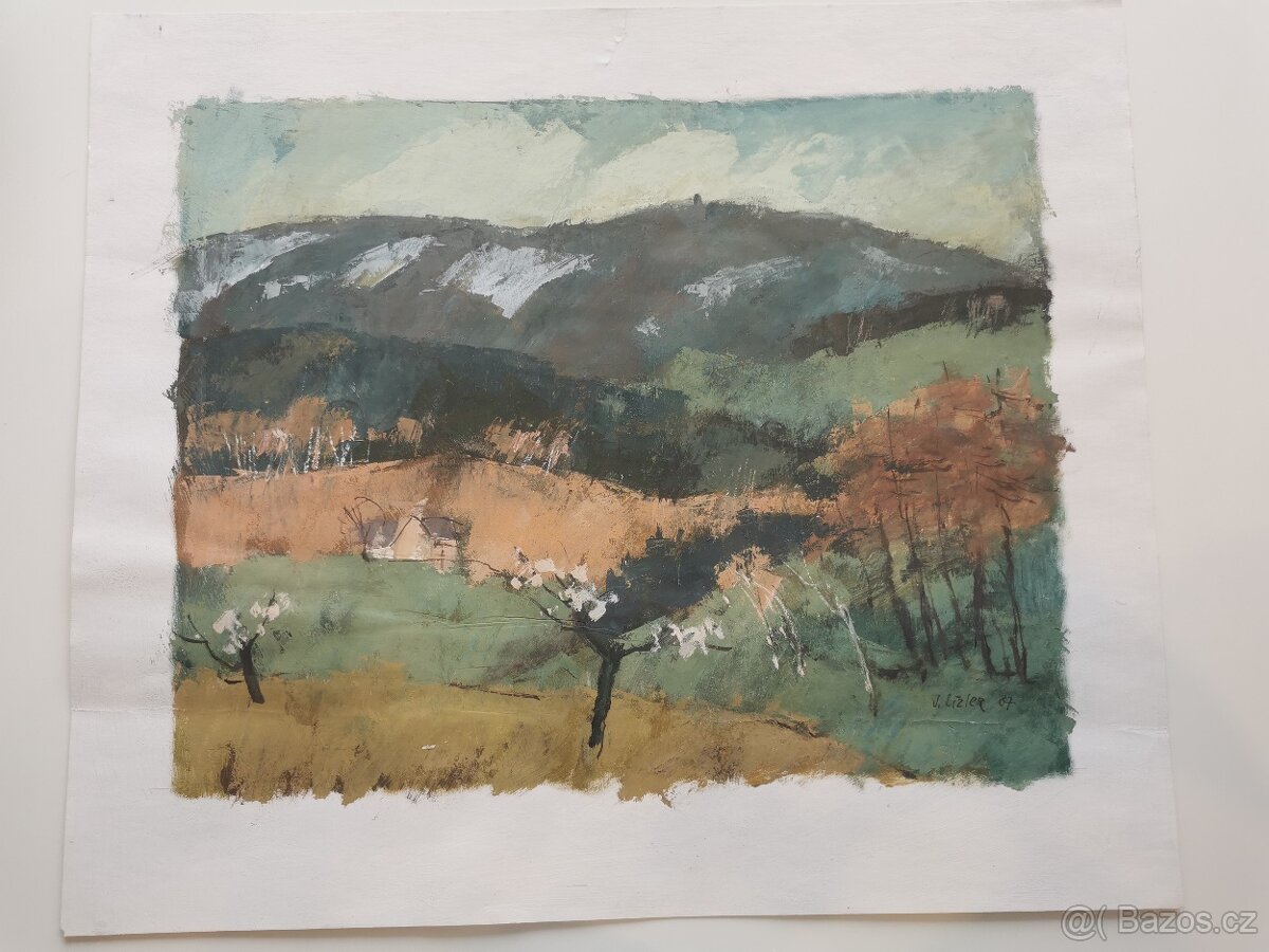Predám maľbu Jiří Lízler - 4