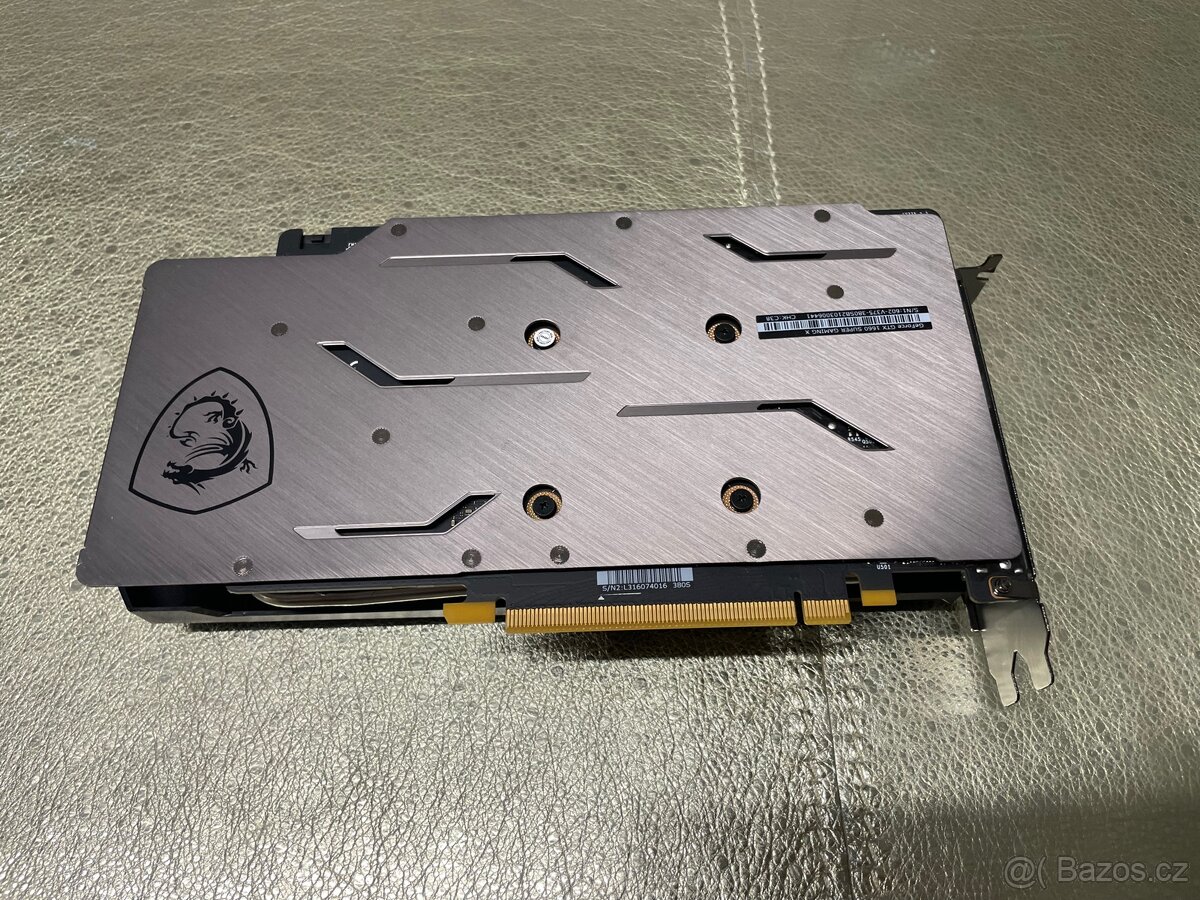 Grafická Karta GTX 1660Super MSi Gaming X - 4