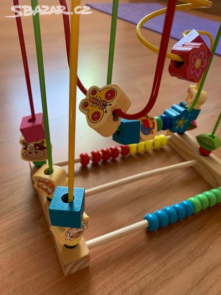 Dřevěný motorický labyrint - 4