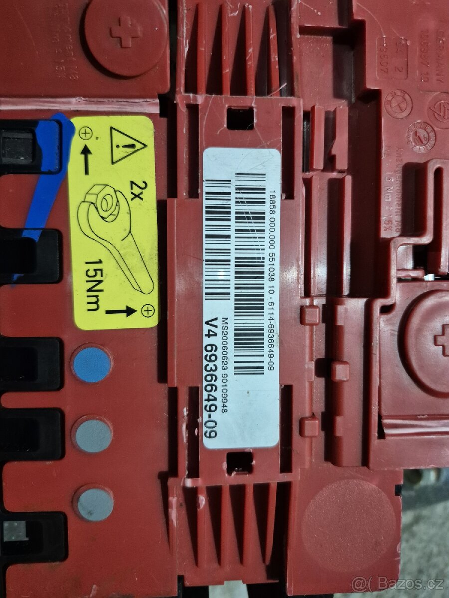 BMW 325 pyropojistka baterie / plusový kabel – 6936649 - 4