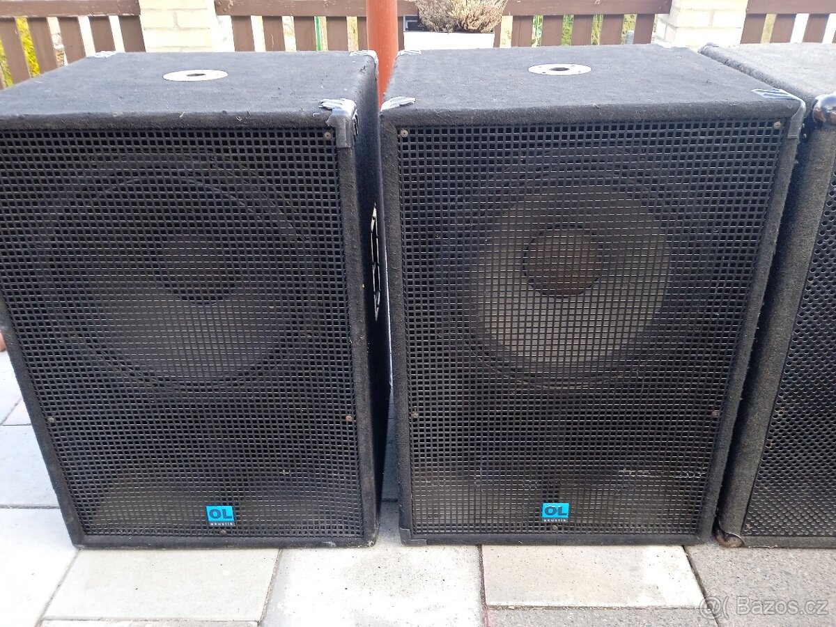 Basové reprobedny 18" repro RCF - 4