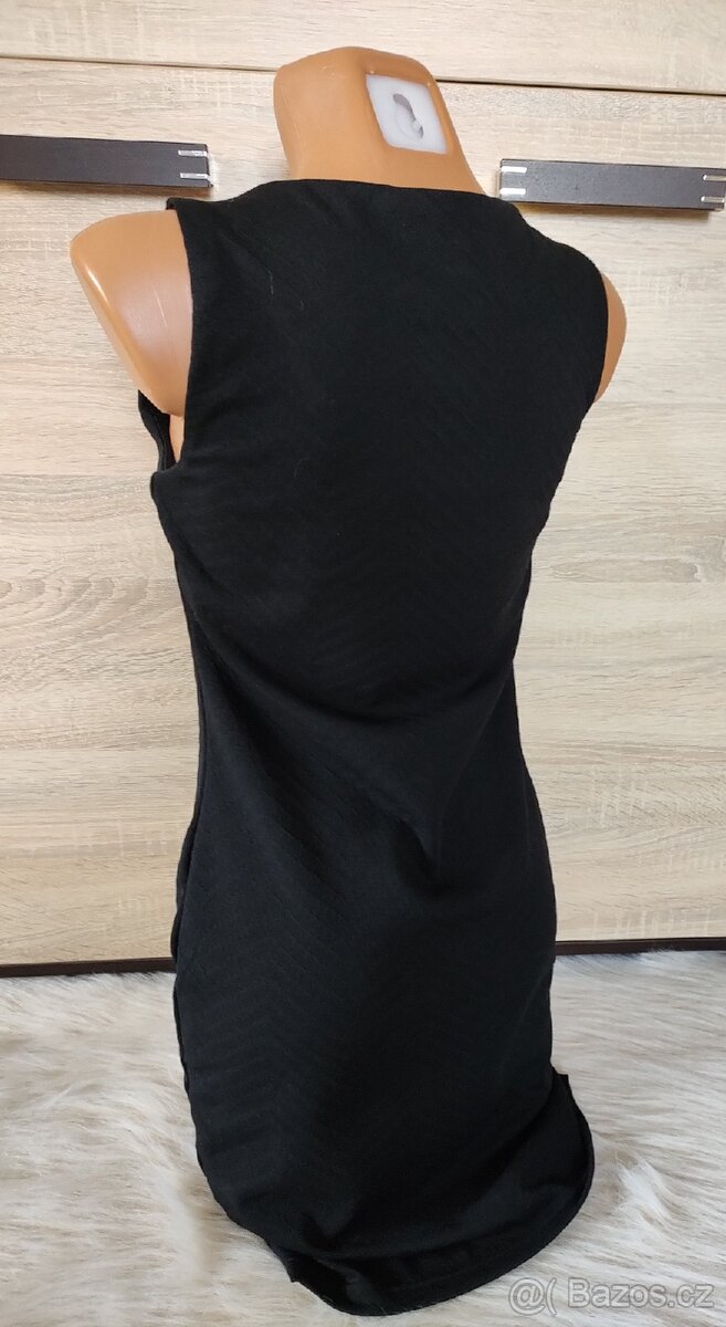 Černé šaty XS/S - 4