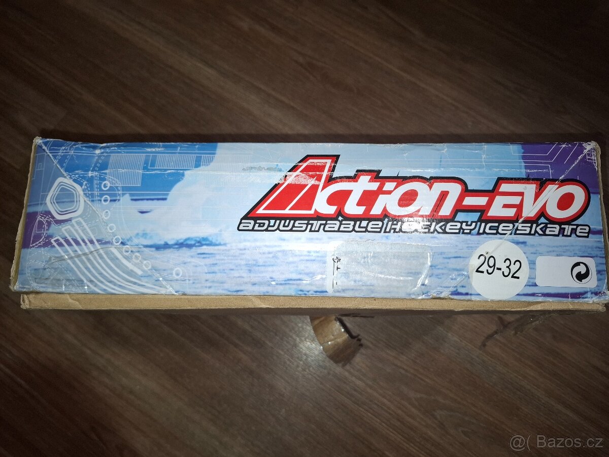 Chlapecké rostoucí lední brusle vel. 29-32 - 4