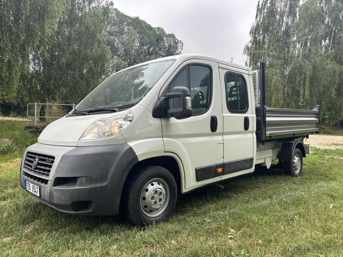 Fiat Ducato 2.3TDi 7mist, novy 3S sklápěč-sklopka - 4