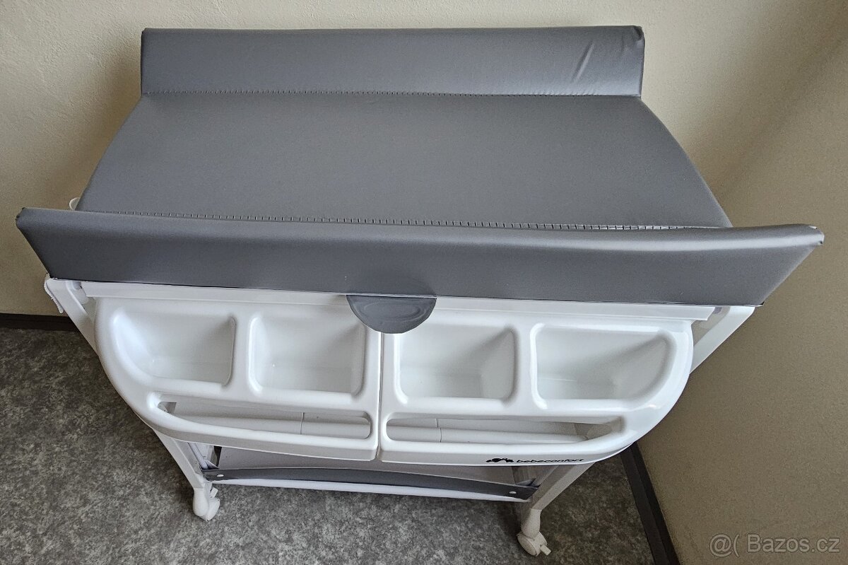 Přebalovací pult s vaničkou BEBECONFORT, téměř nový. - 4