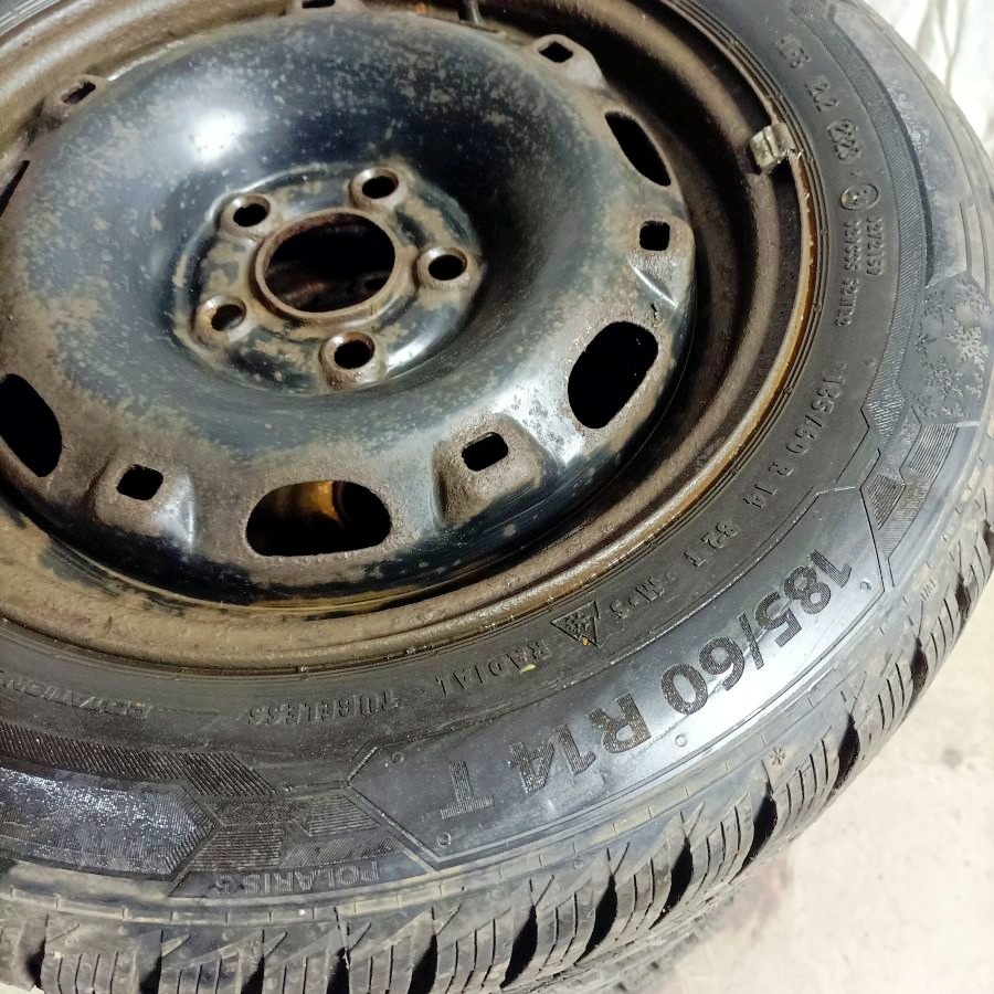 14" plechová kola – 5x100 – ŠKODA (VW, SEAT, AUDI) - 4