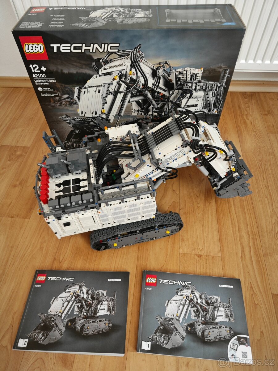 Lego technic 42100 bagr Liebherr - 4