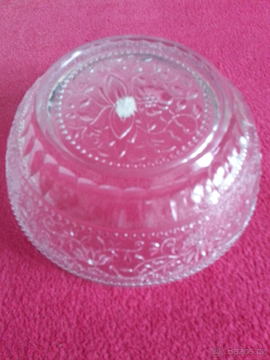 Sklo mísa a nástolce - 4