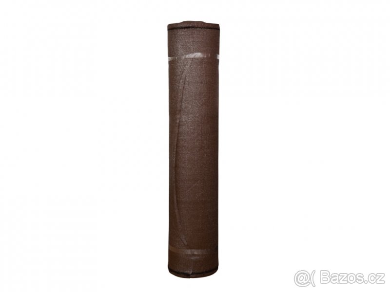 Stínící síť Kataro - tkanina na plot hnědá - 4