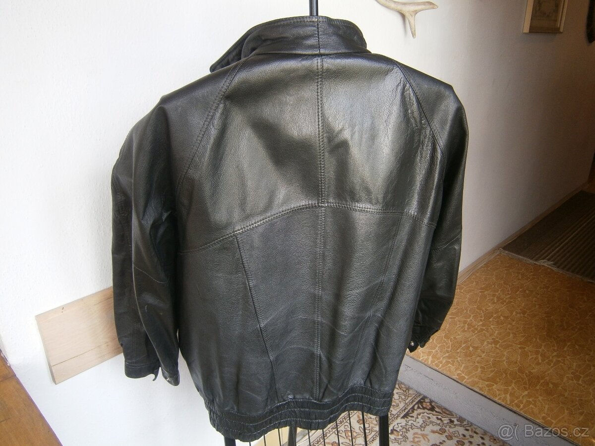 pánská kožená bunda - 4