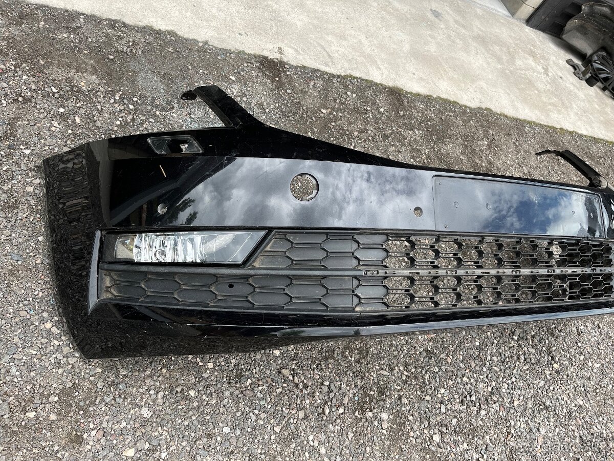 Škoda Octavia 3 facelift nárazník - 4