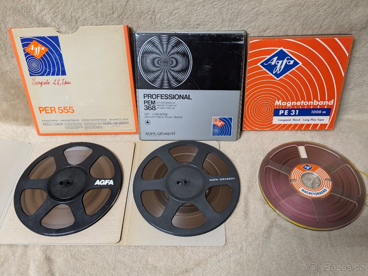 plastové cívky 26,5cm - 4