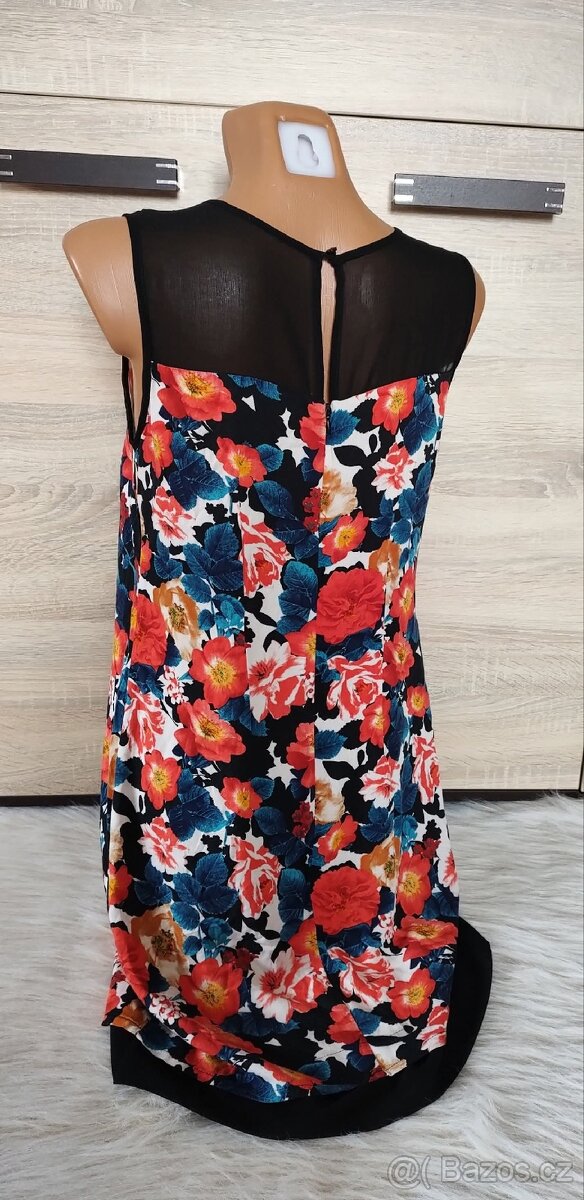 Barevné šaty - M - 4