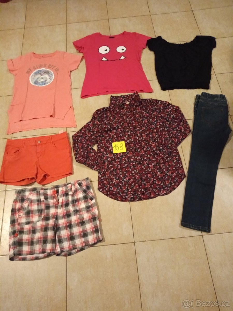 Oblečení holka vel. 140- 158,170 - 4