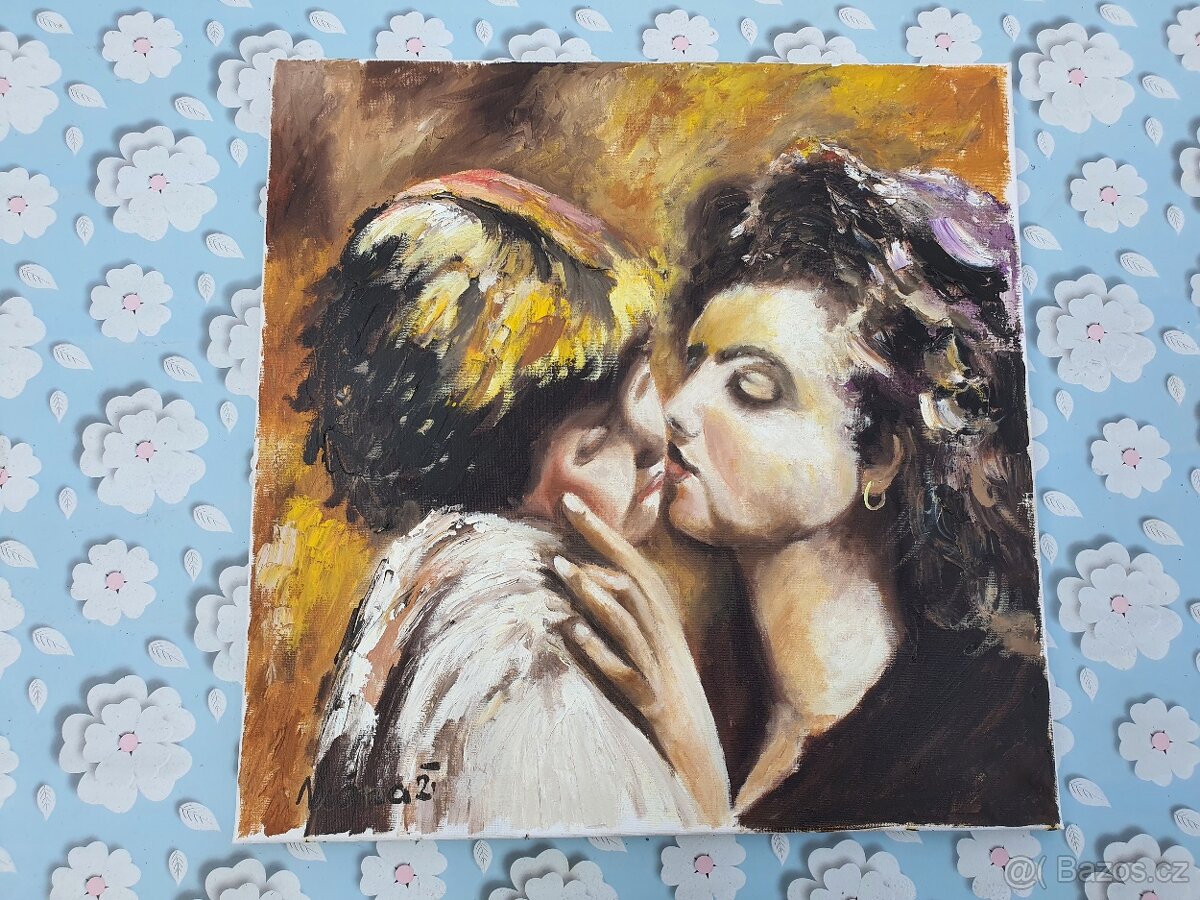 Umelecké dielo „Žena s dieťaťom“ - 4