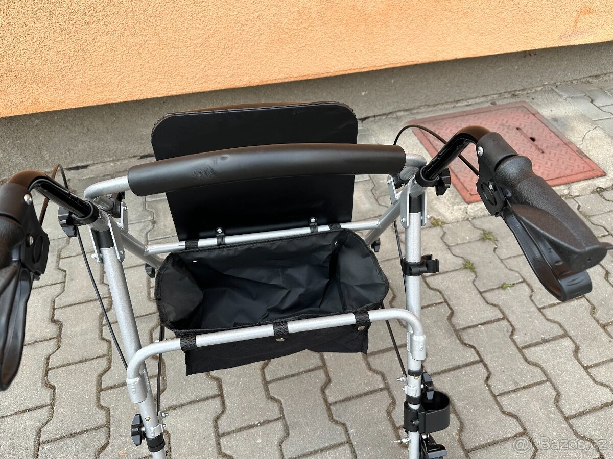 Chodítko pro seniory - odlehčené skládací - 4