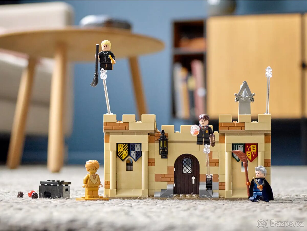 Harry Potter stavebnice 4 + figúrky - typ lego - nové - 4