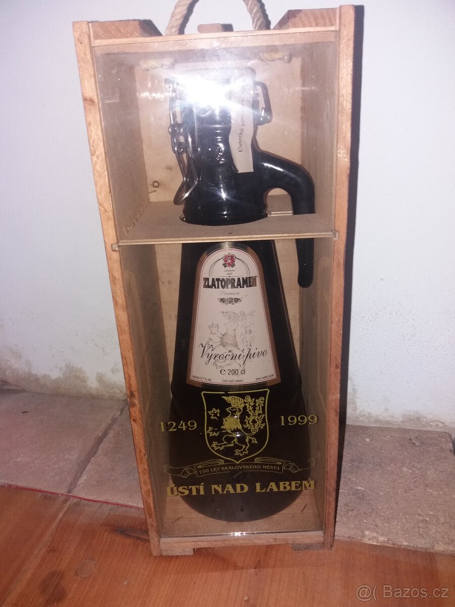 Pivní lahev Zlatopramen 1999 - 4