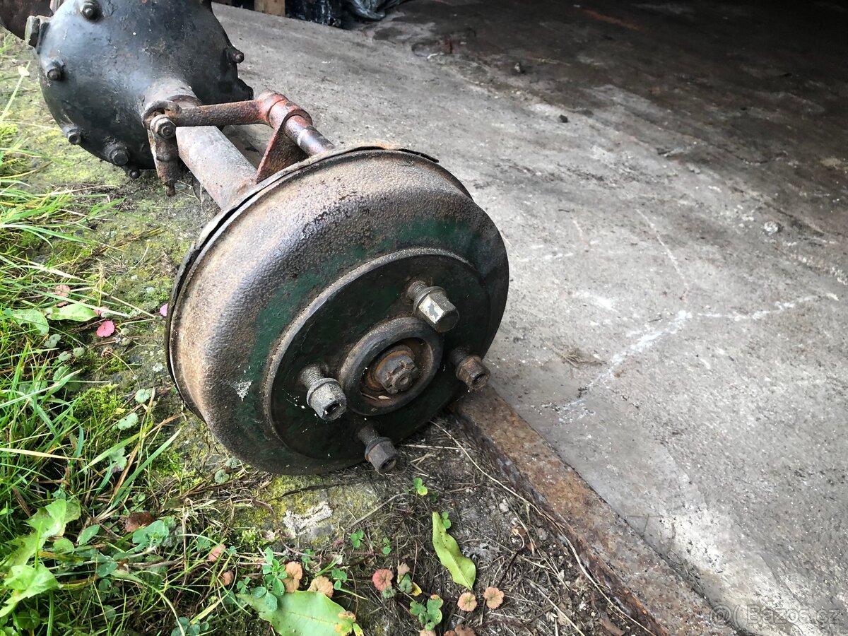 Praga Piccolo zadní náprava - 4