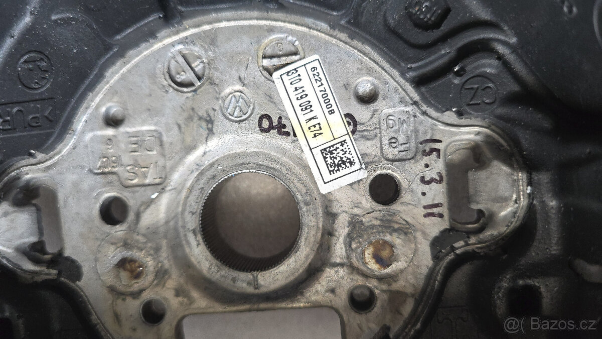 Kožený volant pro multifunkci Octavia II, Superb II, Yeti - 4