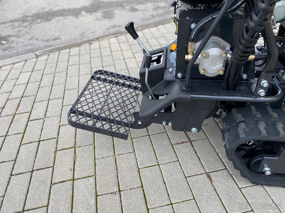 Pásový samonakládací minidumper, zvýšený výsyp - 4