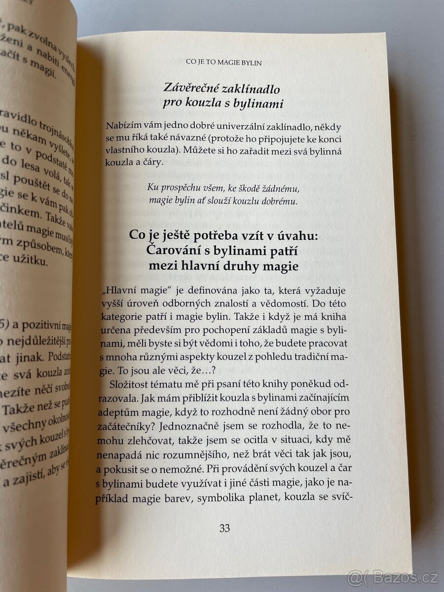 Magie bylin pro začátečníky - 4