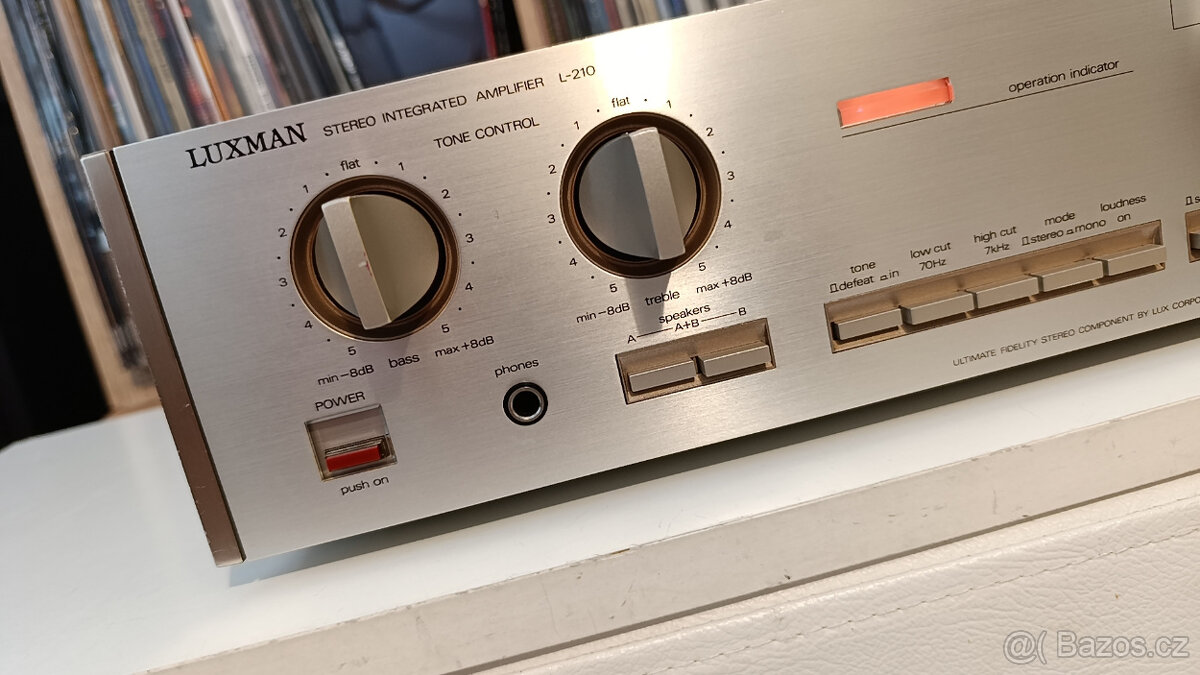 LUXMAN L-210 Stereo Integrated Amplifier/Duo Beta Technology - 4