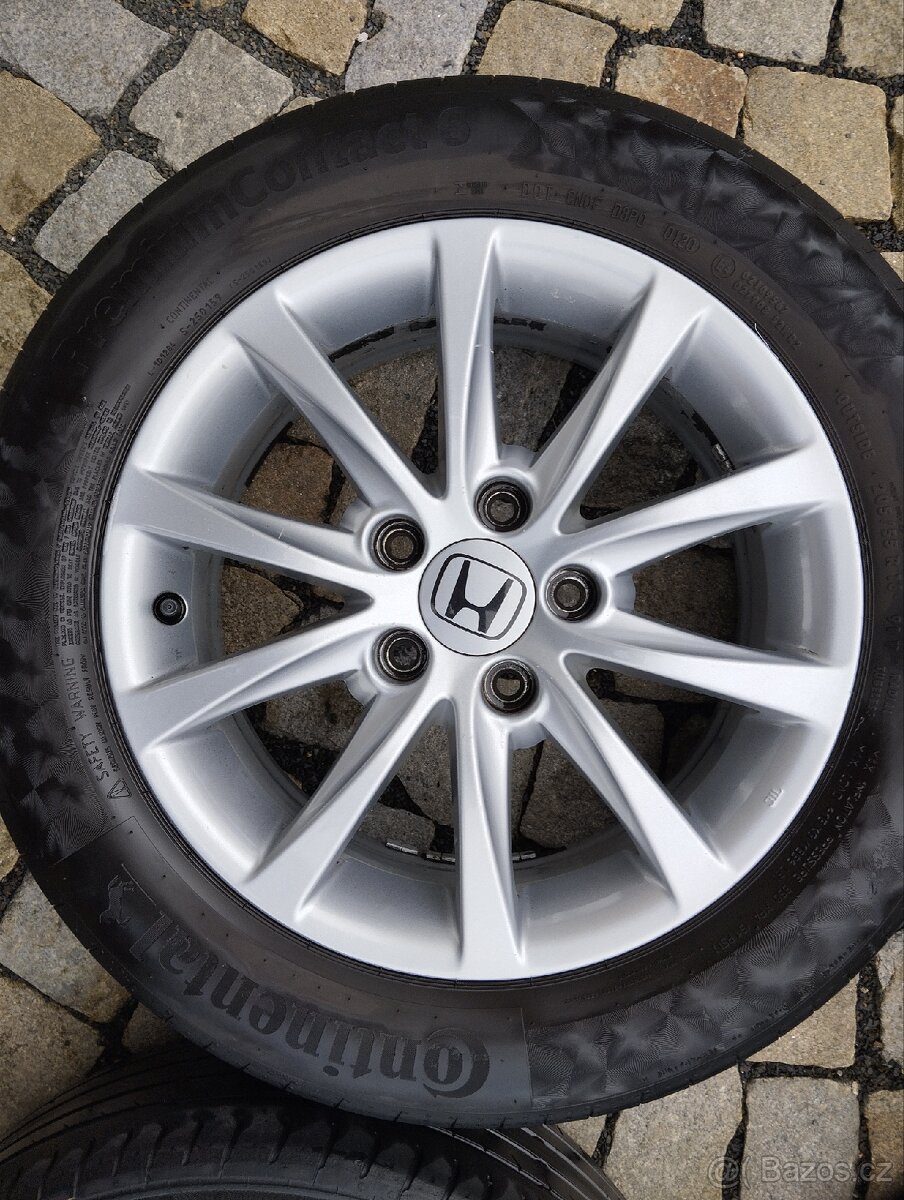 ALU 5x114,3 r16x6,5 ET 45, 205/55/16 Continental - 4