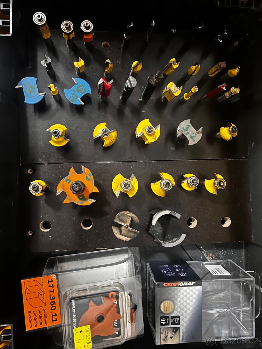 Horní frézka Festool OF 2200 EB SET + 41 kusů fréz - 4