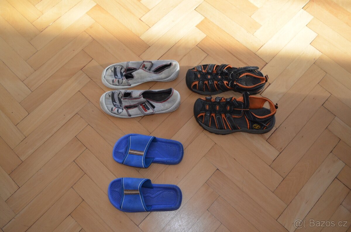 dívčí boty,tenisky,balerínky,sandálky vše ve vel. 34-39 - 4